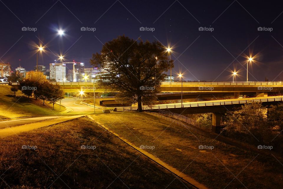 A Cold Night on Oregon Hill. Oregon Hill - Richmond, VA