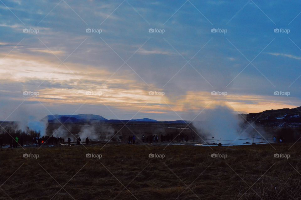 Landscape, No Person, Sunset, Dawn, Fog