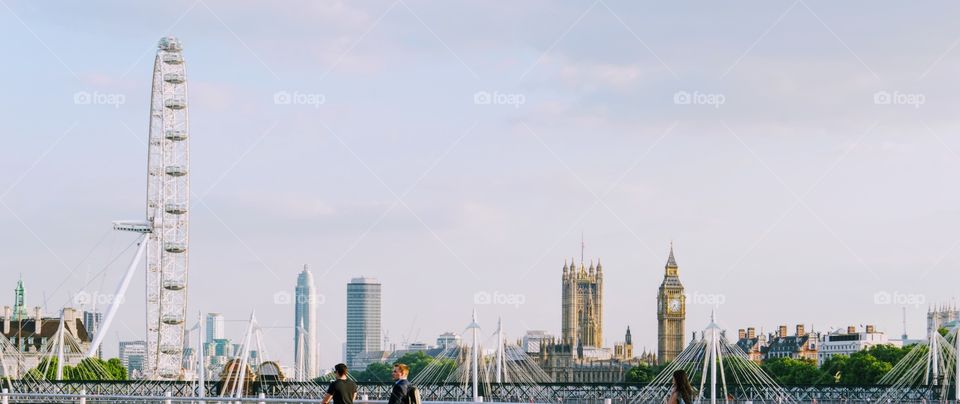The London Skyline Looms