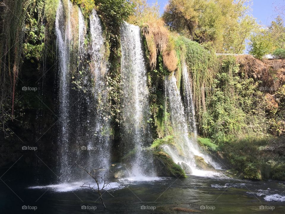 Duden Upper Waterfall, Antalya