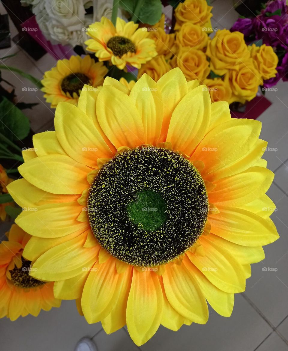 artificial sunflower