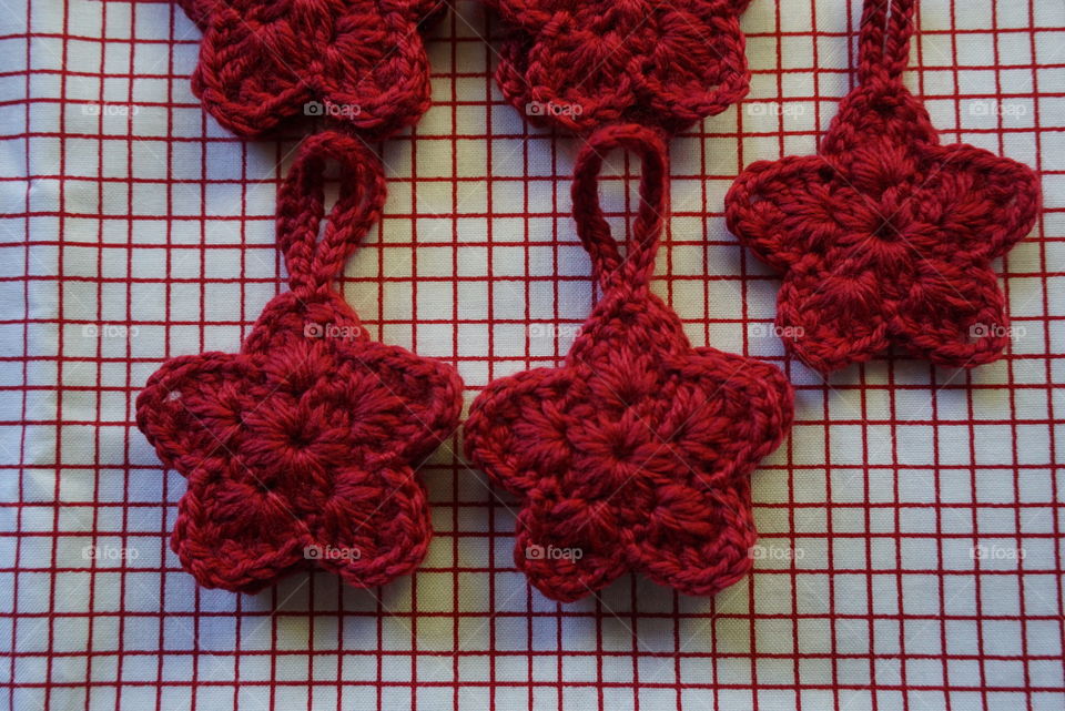 Crochet Star ornament