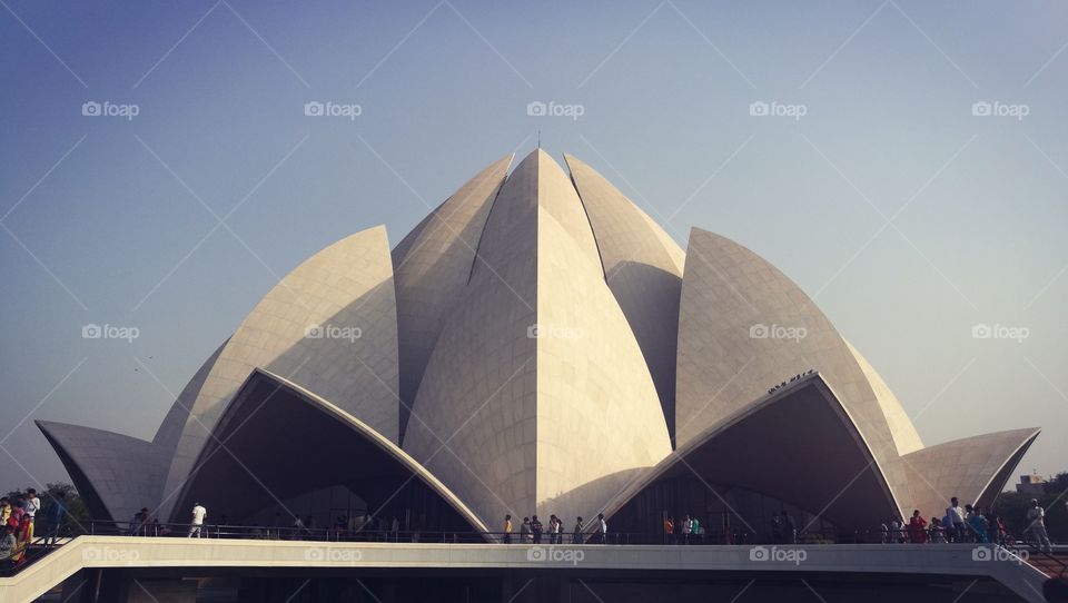 lotus temple, india