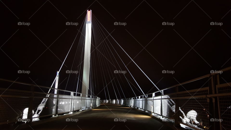 Walking a bridge helps you over look lots of problems..