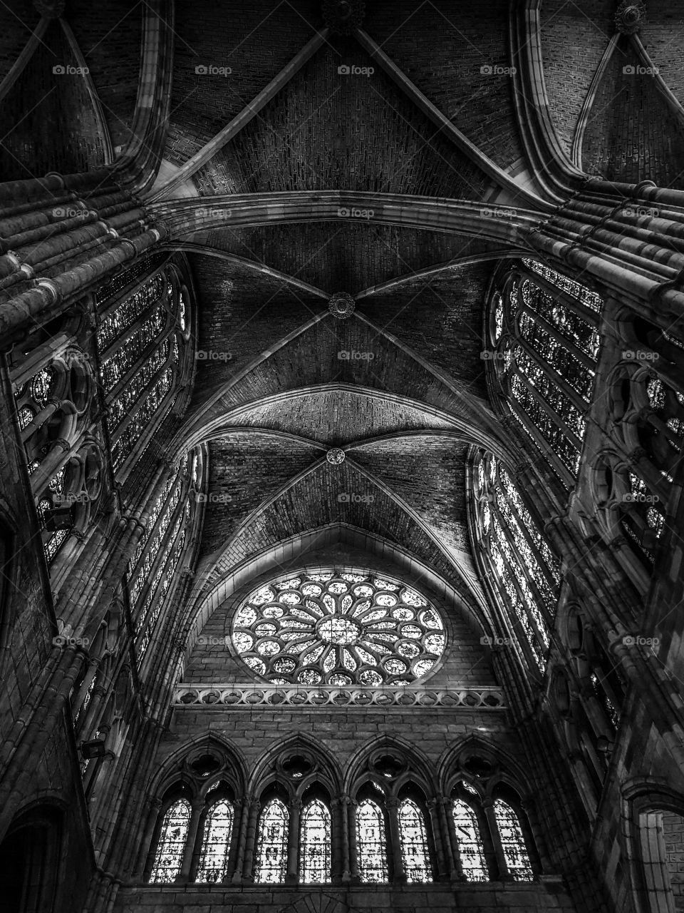 Inside the cathedral