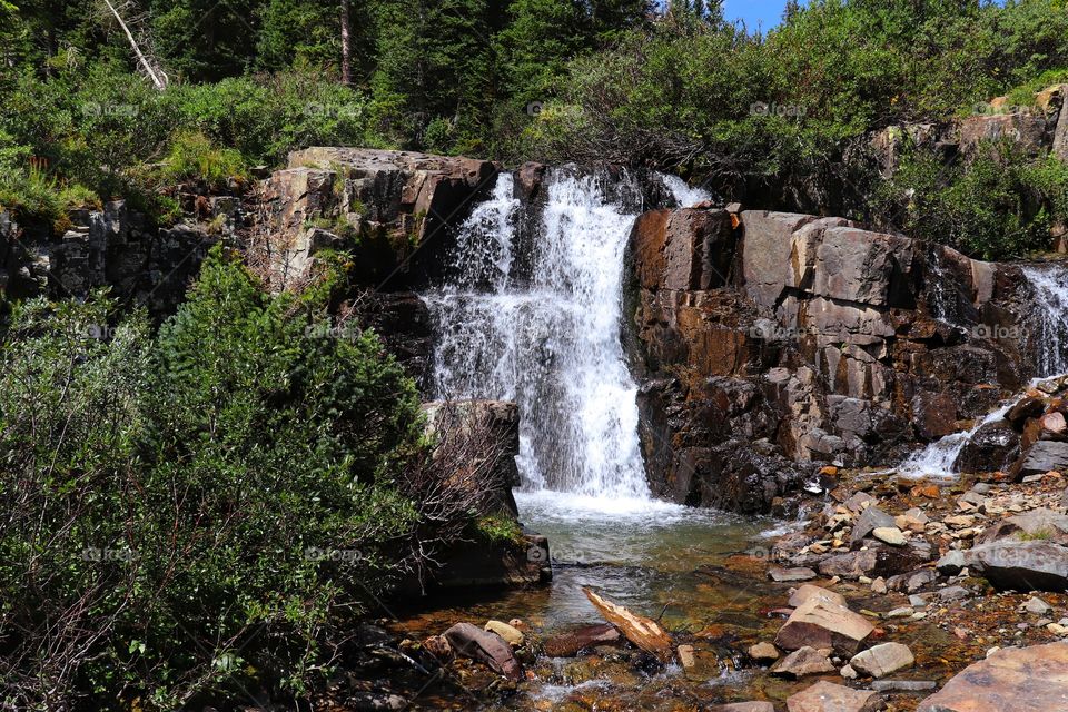 ouray waterfall