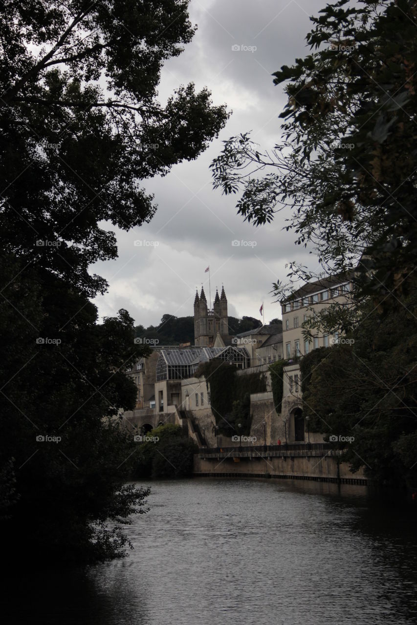 entering the city of bath