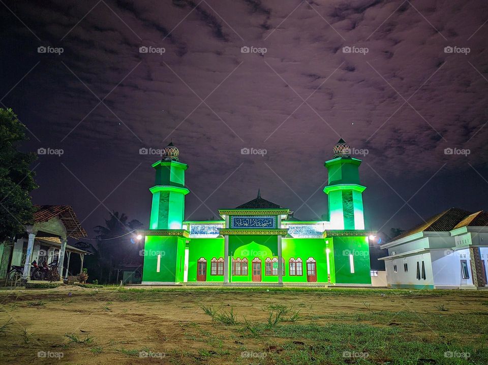 mosque is a place of worship for Muslims