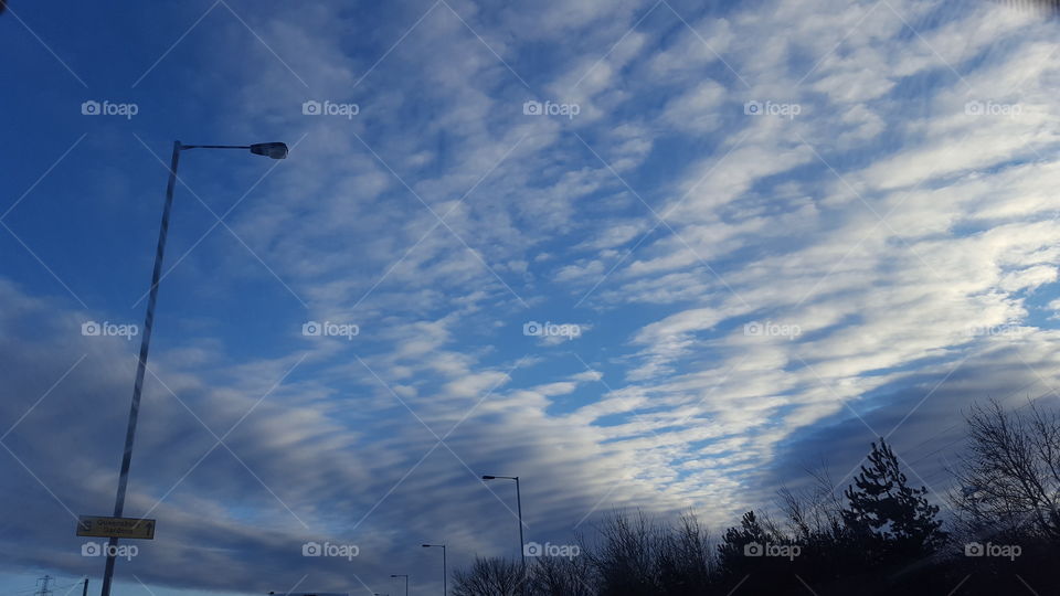 sky and clouds