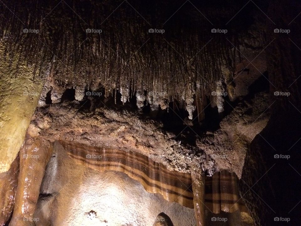 Man made cave