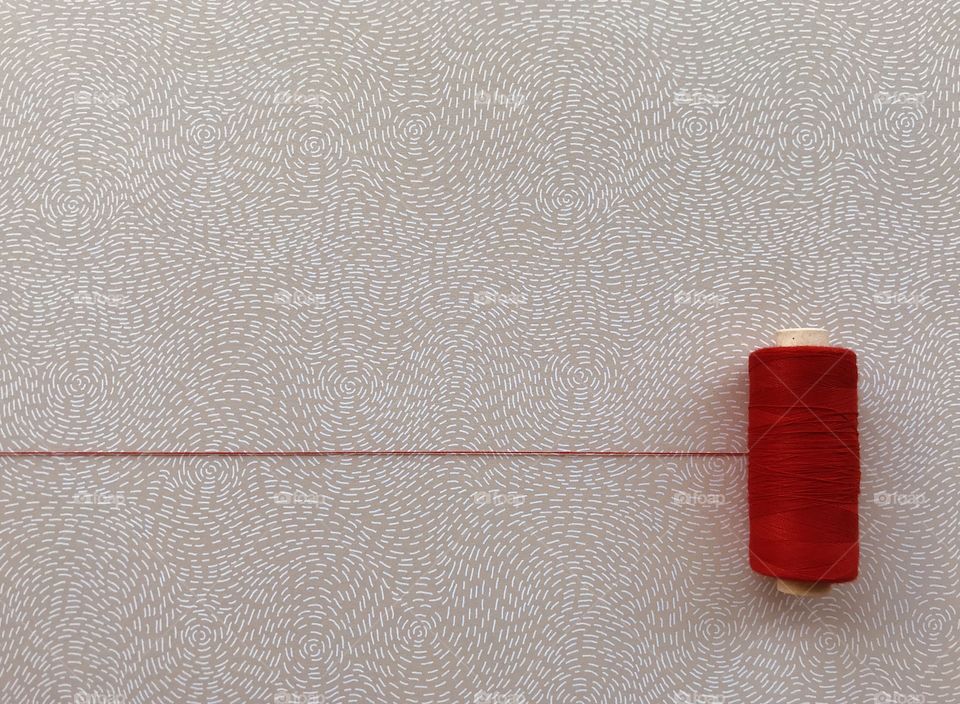 Red cotton wire 