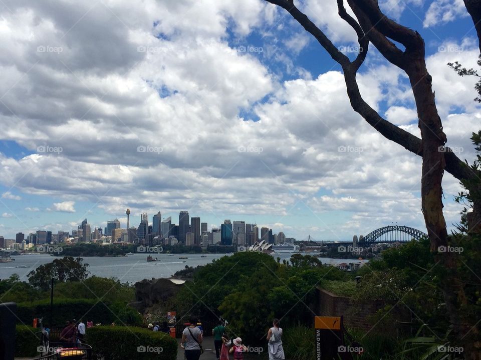 View of Sydney from Taronga Zoo