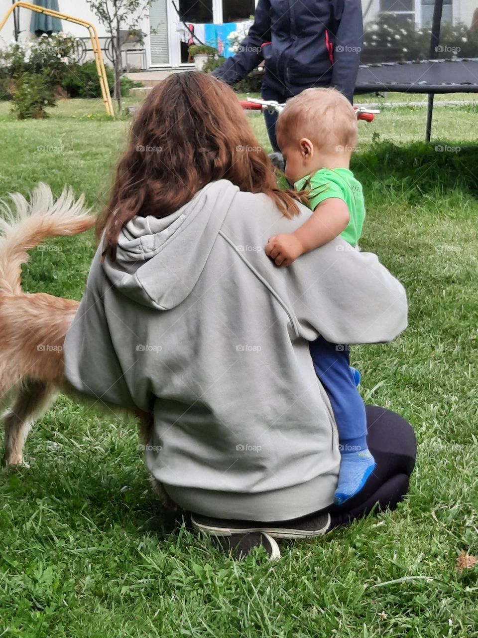 nothing like family - Sister brother and doggie