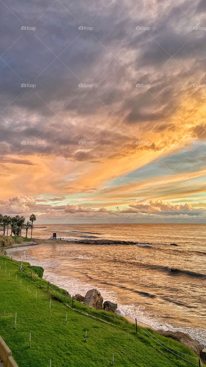 Some sunsets are so special that can be remembered forever. Enjoy beautiful sunsets in Paphos , Cyprus . 