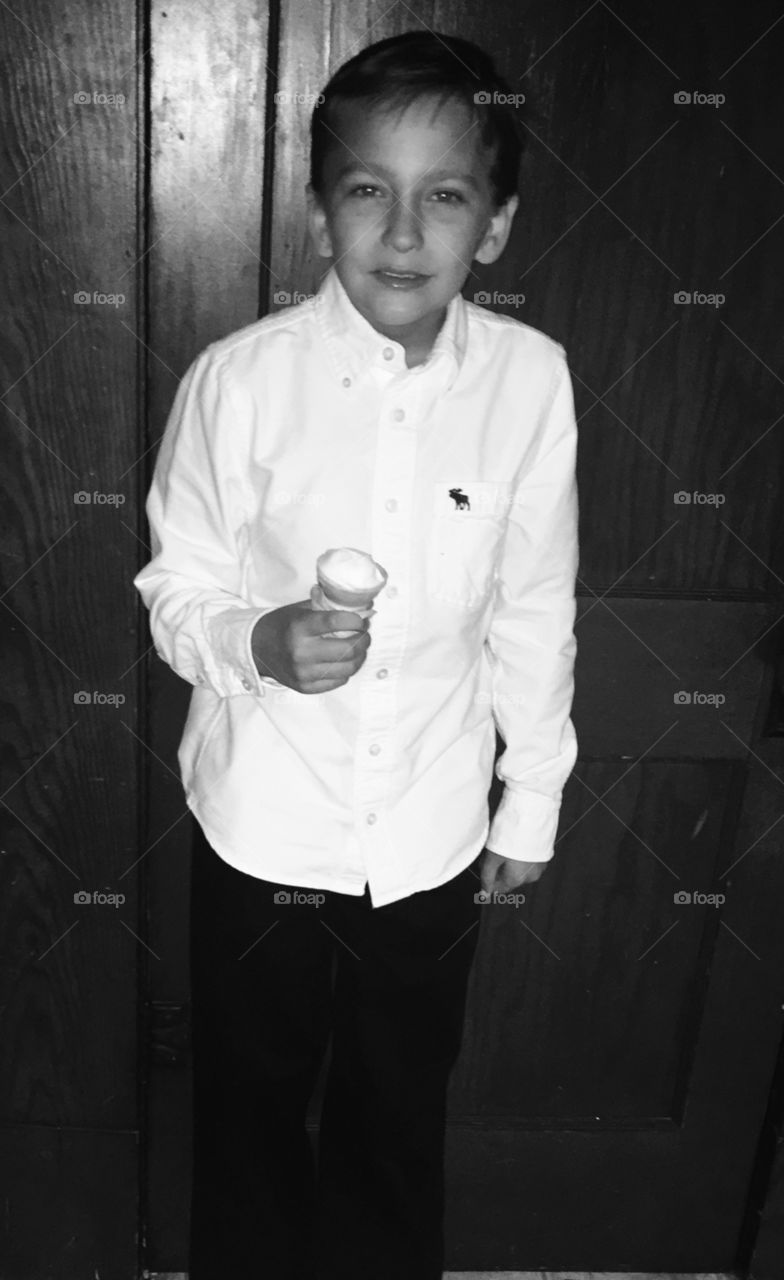 Ice cream after the chorus concert