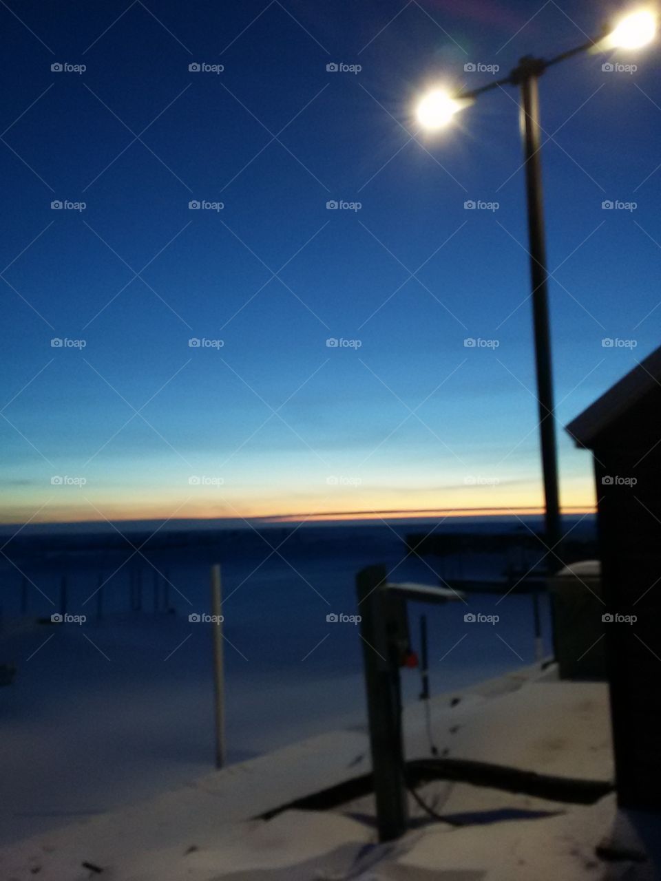 Minnesota  Sunset - Lake of the Woods