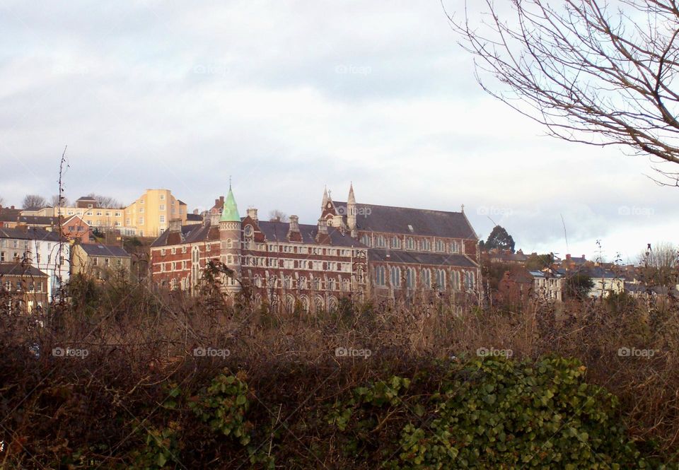 big castle in Ireland