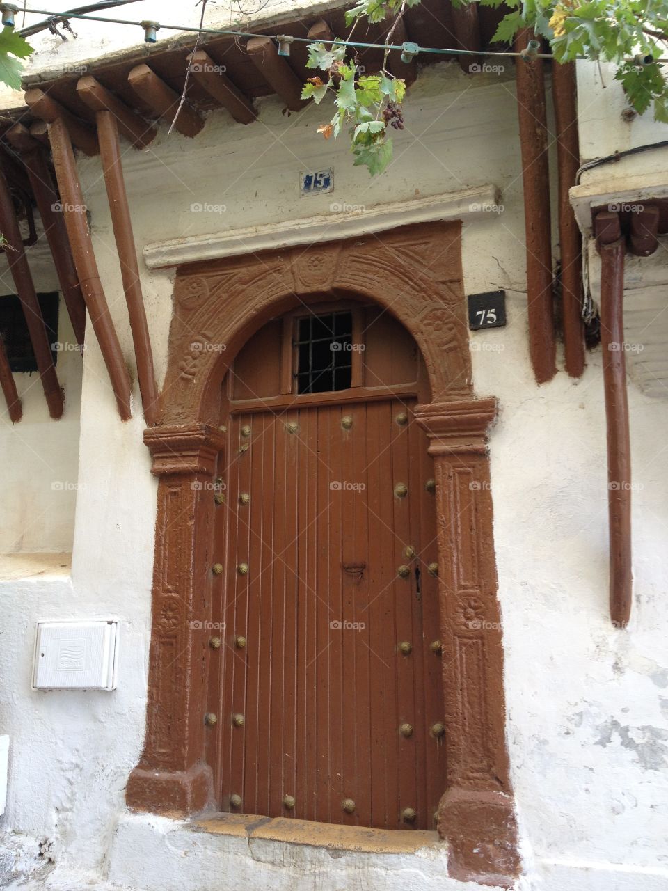 Antique entrance, Casbah of Algiers