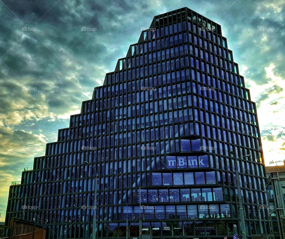 Bałtyk office building in Poznań, Poland.