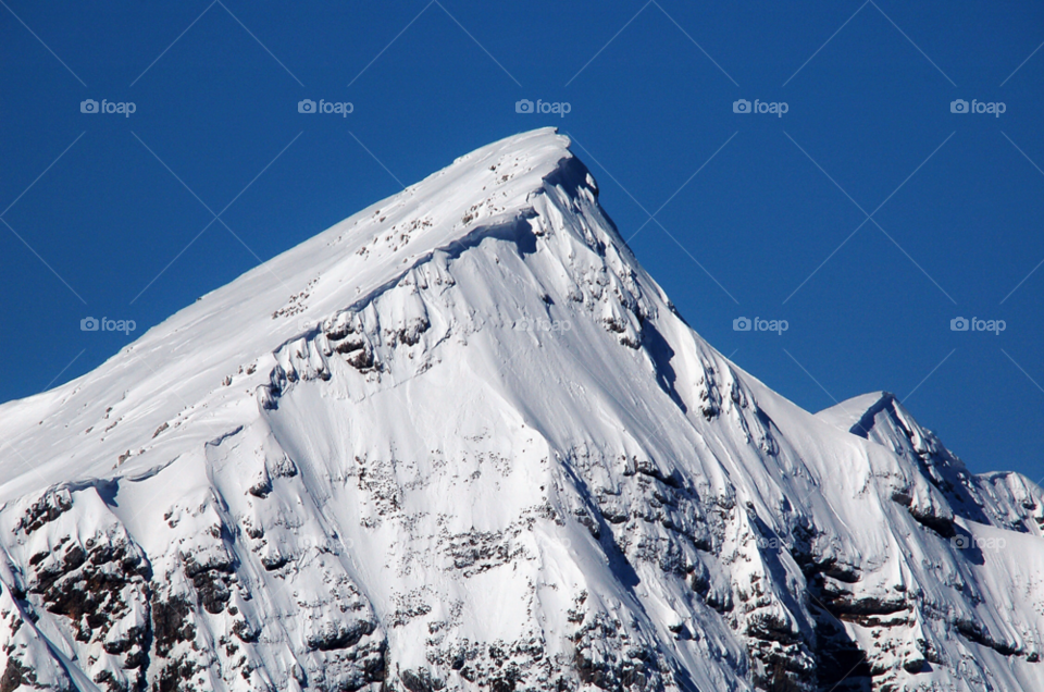 snow winter sky mountain by selecshine