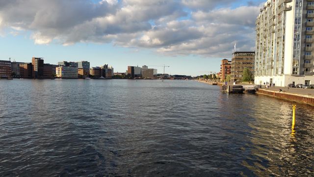 See in Mitten der Stadt