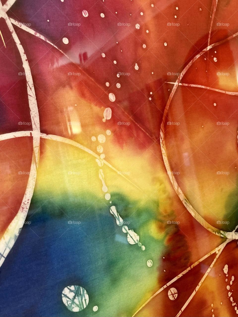 Pride colors in painting 