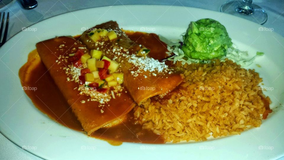 Enchilada Platter