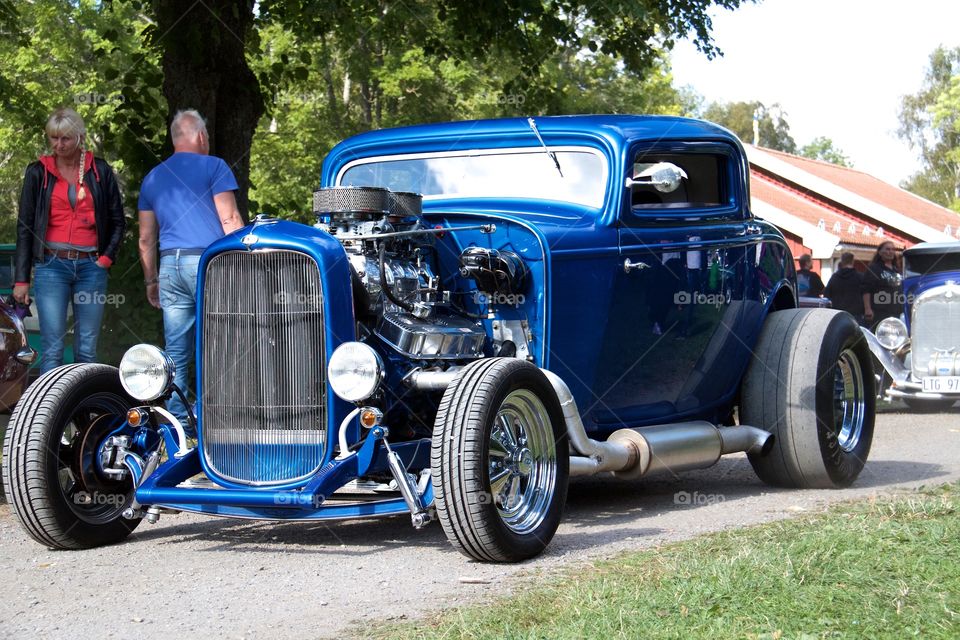 Custom 1932 Ford. Custom 1932 Ford coupe hot rod 