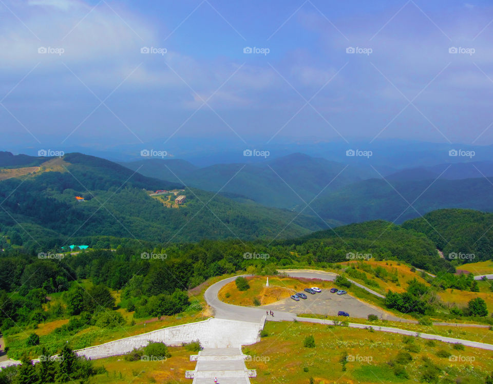 Bulgaria mountain landscape