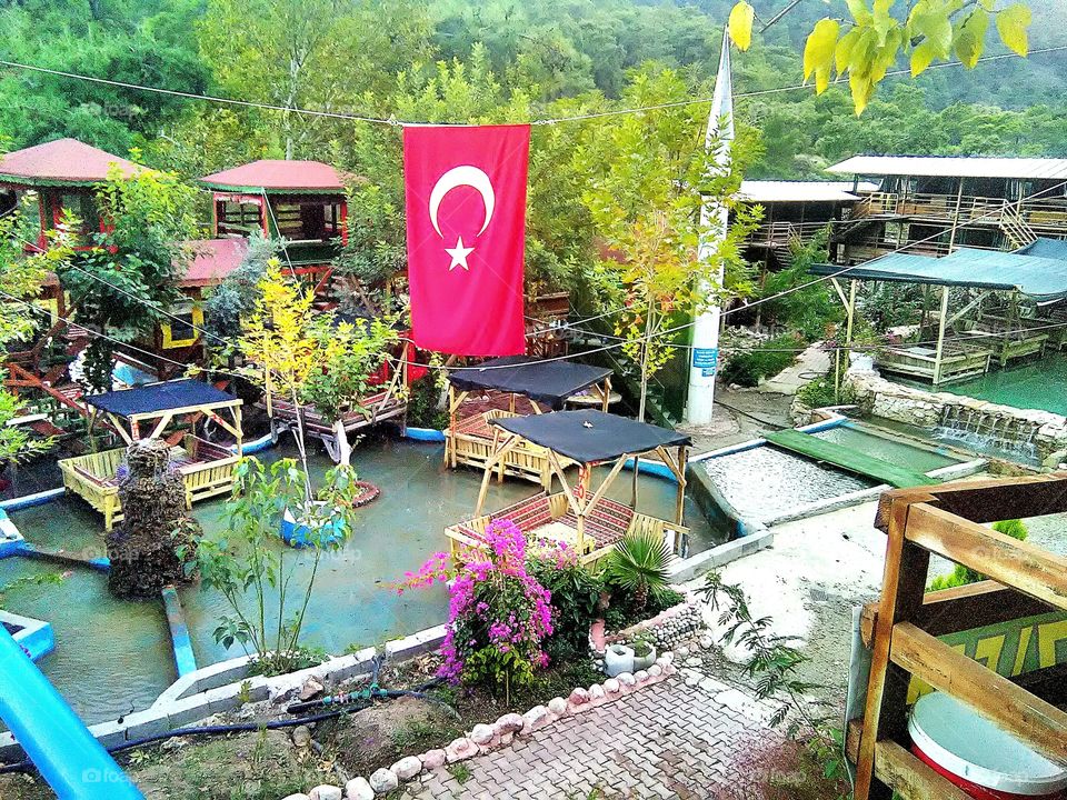 wild part in turkish mountain