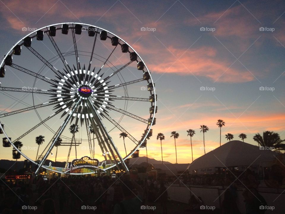 Coachella Sunset