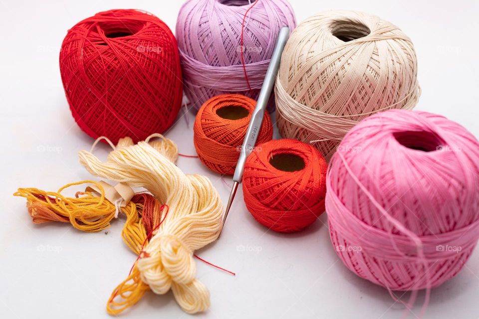 Crocheting strings