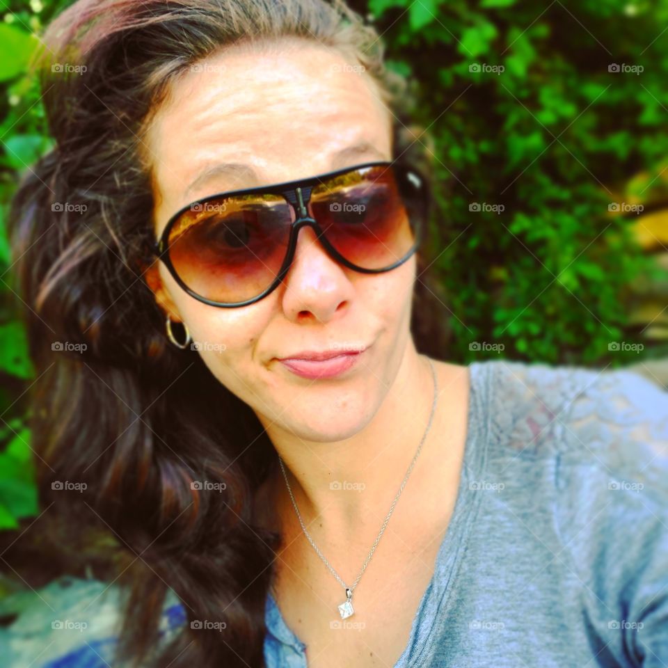 quick cute pose just because