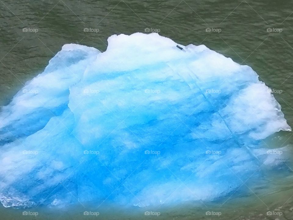 iceberg in Alaskan waters