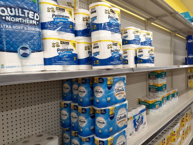 Toilet Paper In Stock
