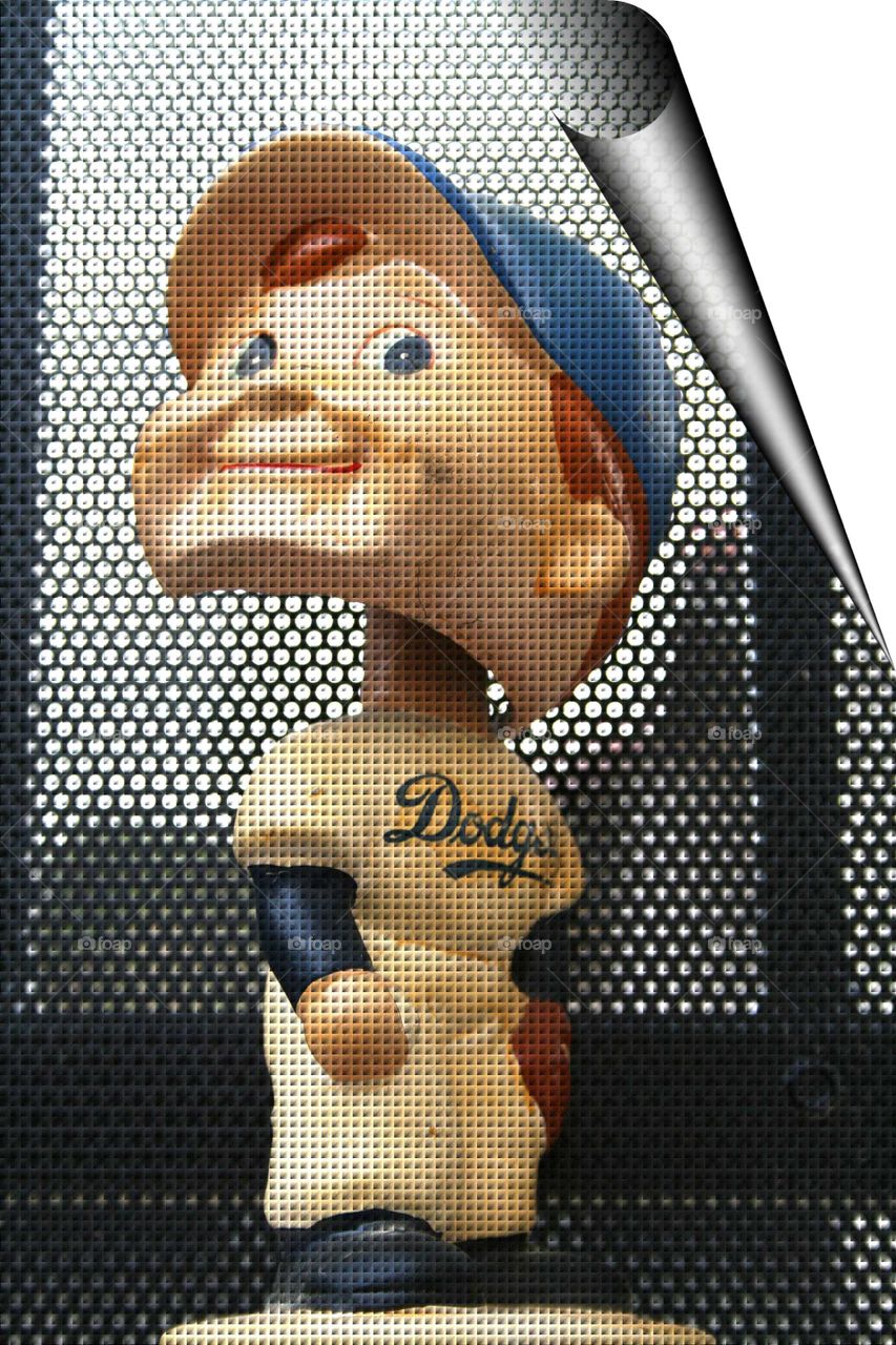 Dodgers bobble head. my uncle Jimmy gave this to me