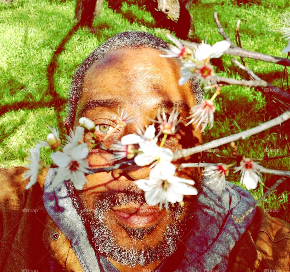 Nature hike, looking at nature through the cameras lens