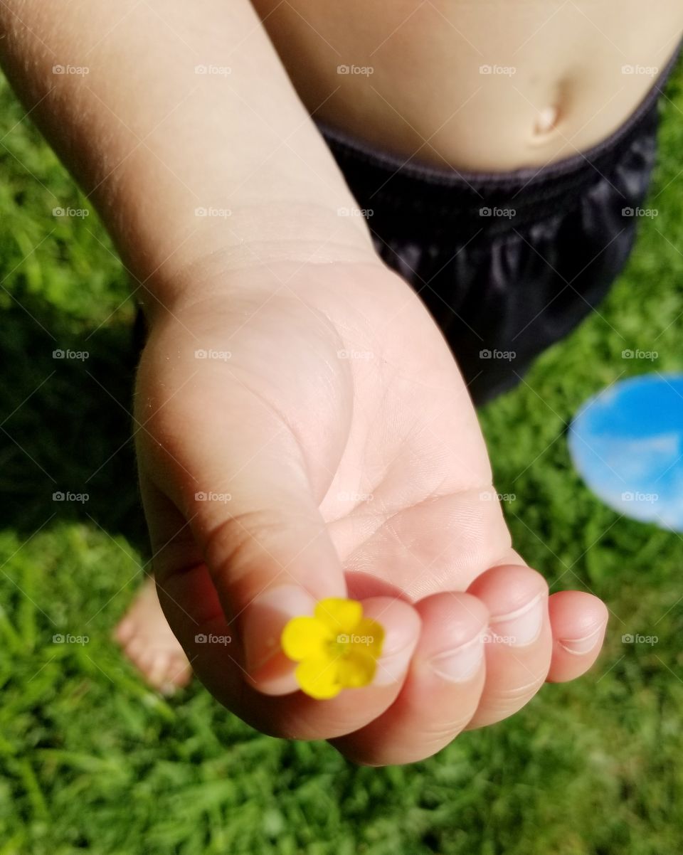 a child's offering