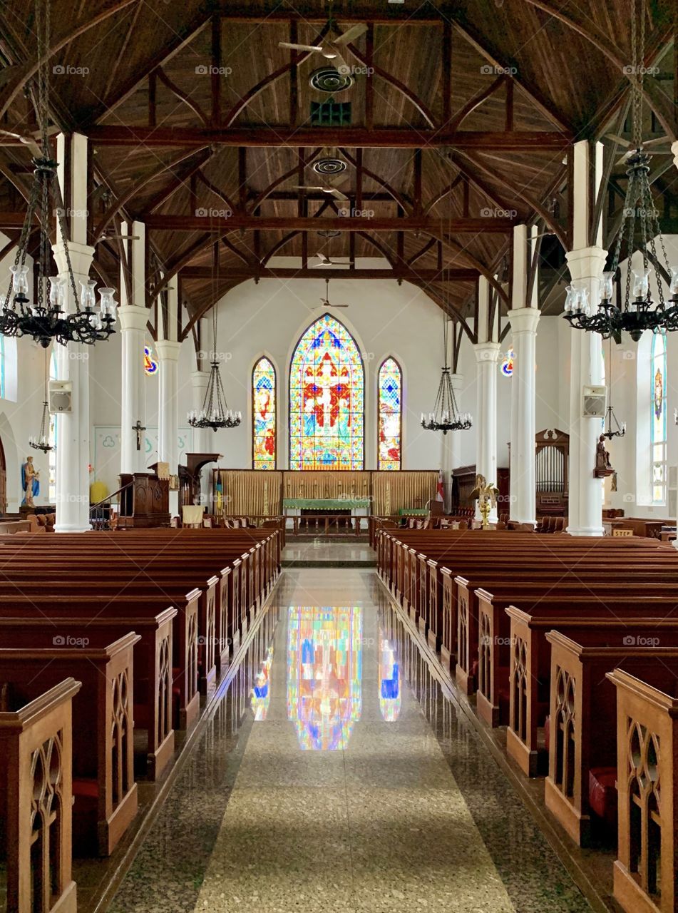 Interior of a church