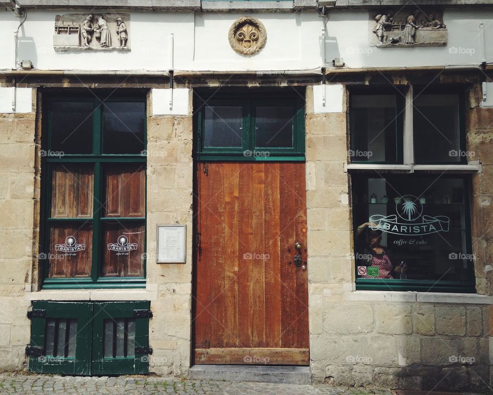 Architecture, House, Window, Door, No Person