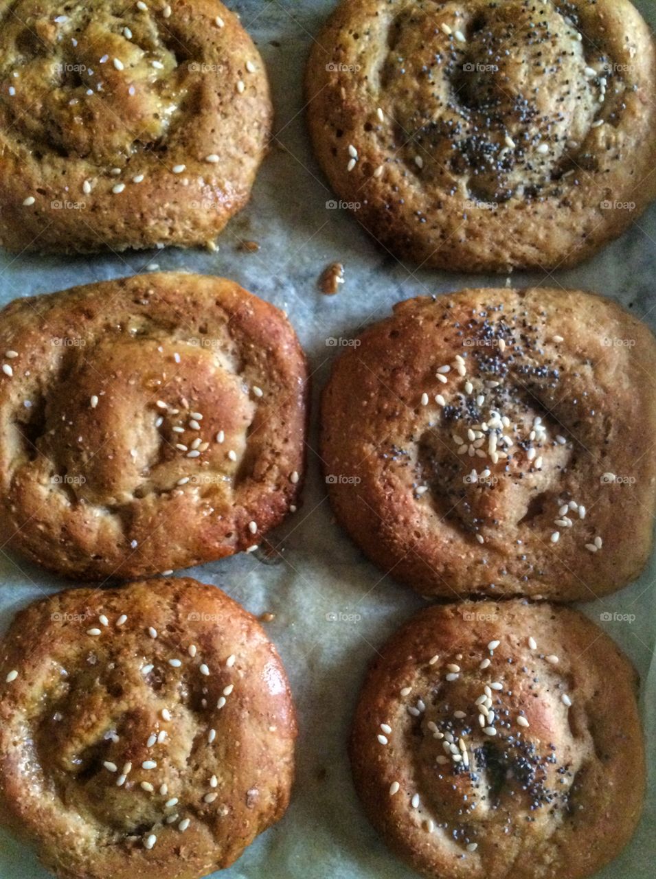 Pane coi semini appena sfornato 