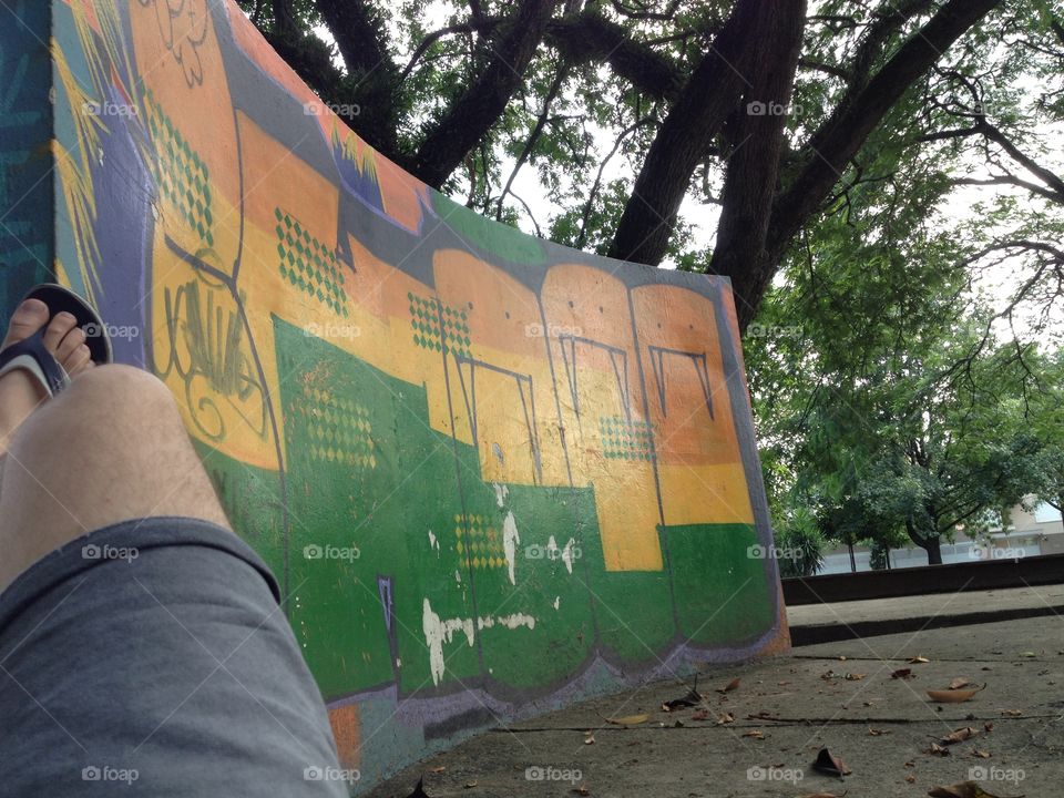 Praça em São Paulo