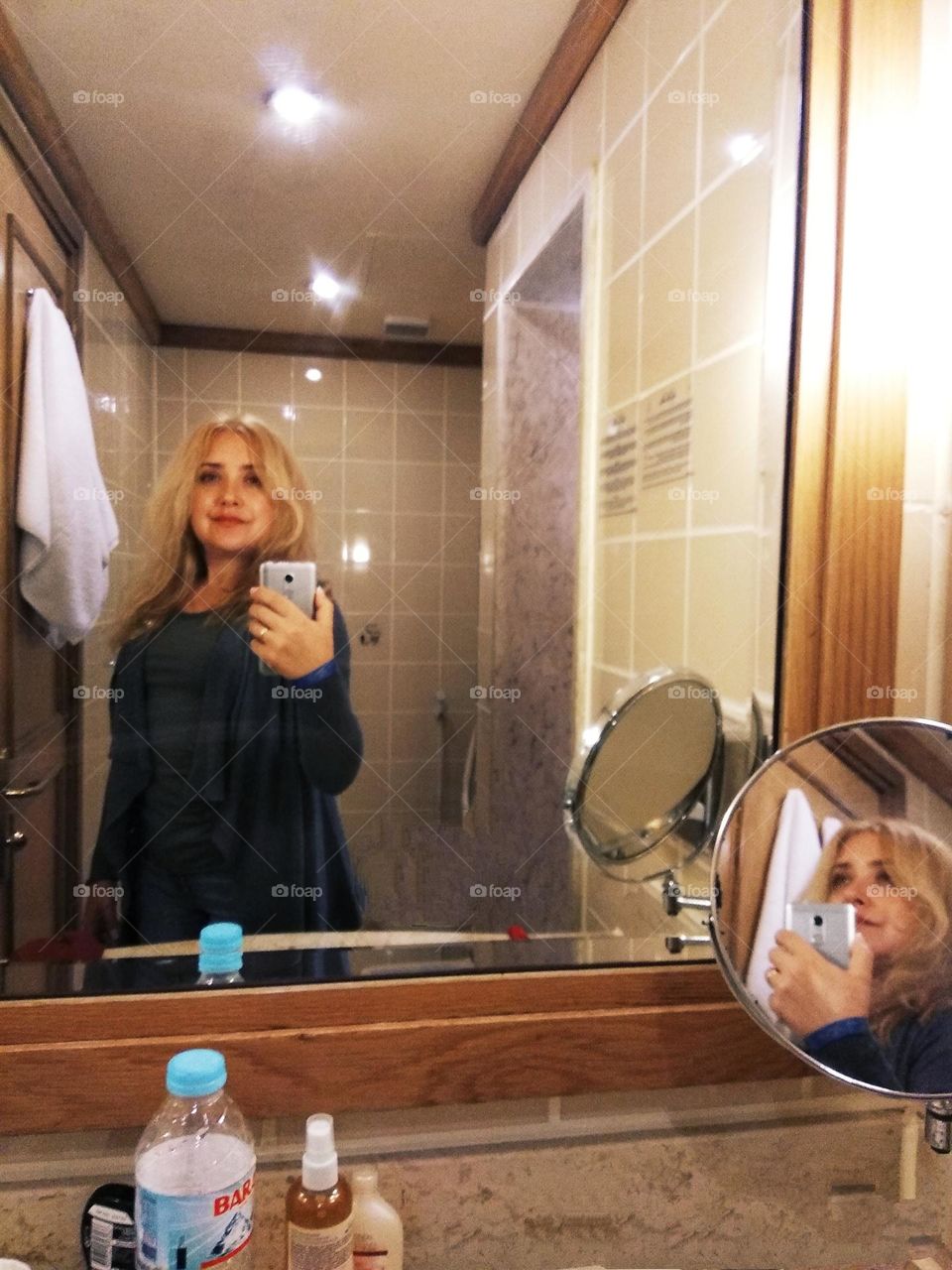 Not Ordinary Reflection in a Mirror