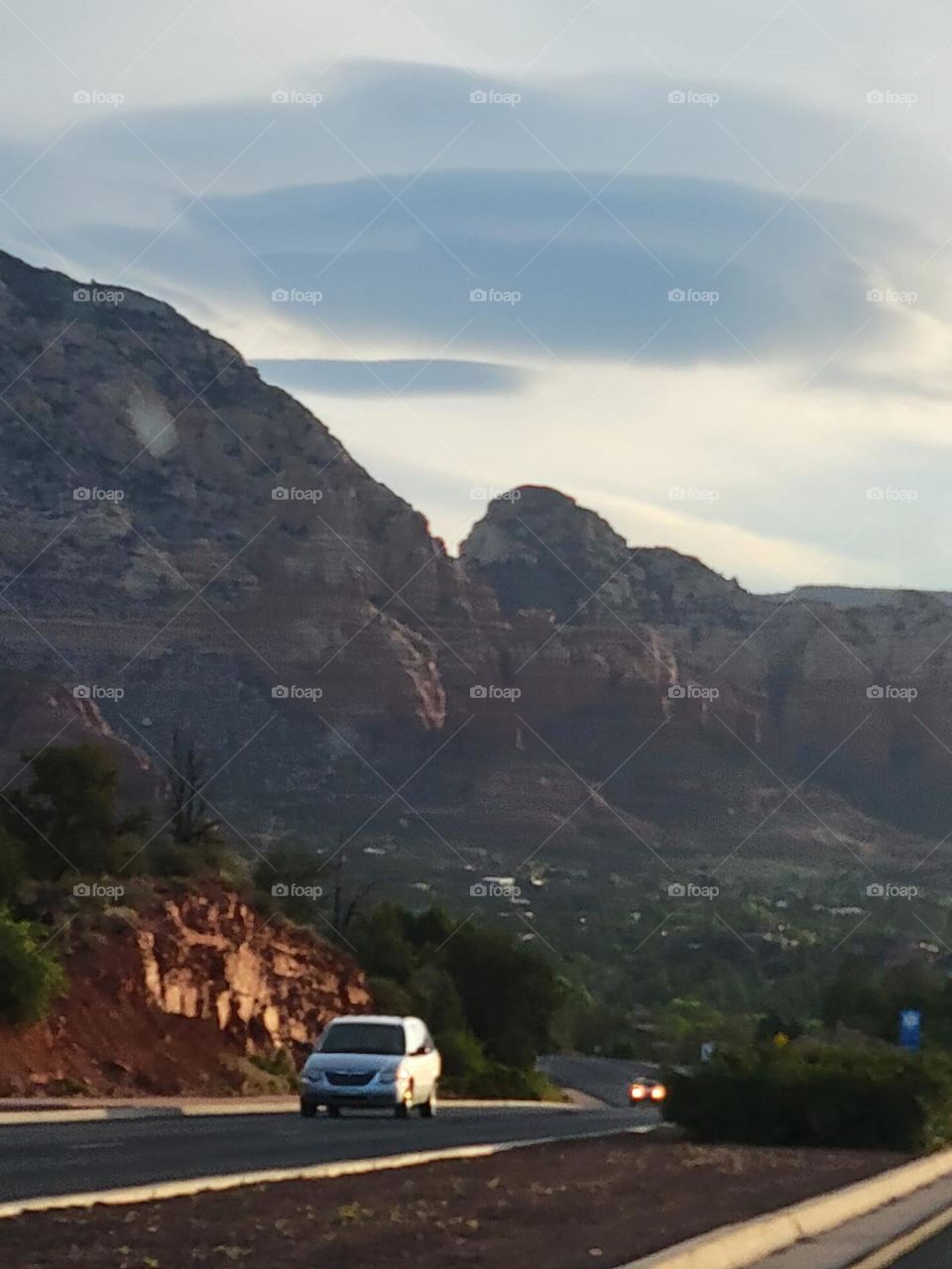 Mother ship over sedona Arizona 🏜