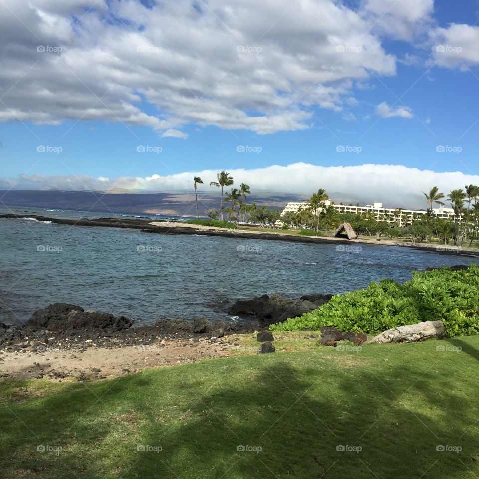 Ocean view from Kona Hawaii