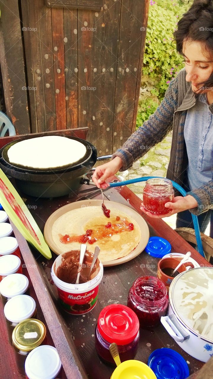 koprivistica, crep, strawberries, berries, strawberries, jam,