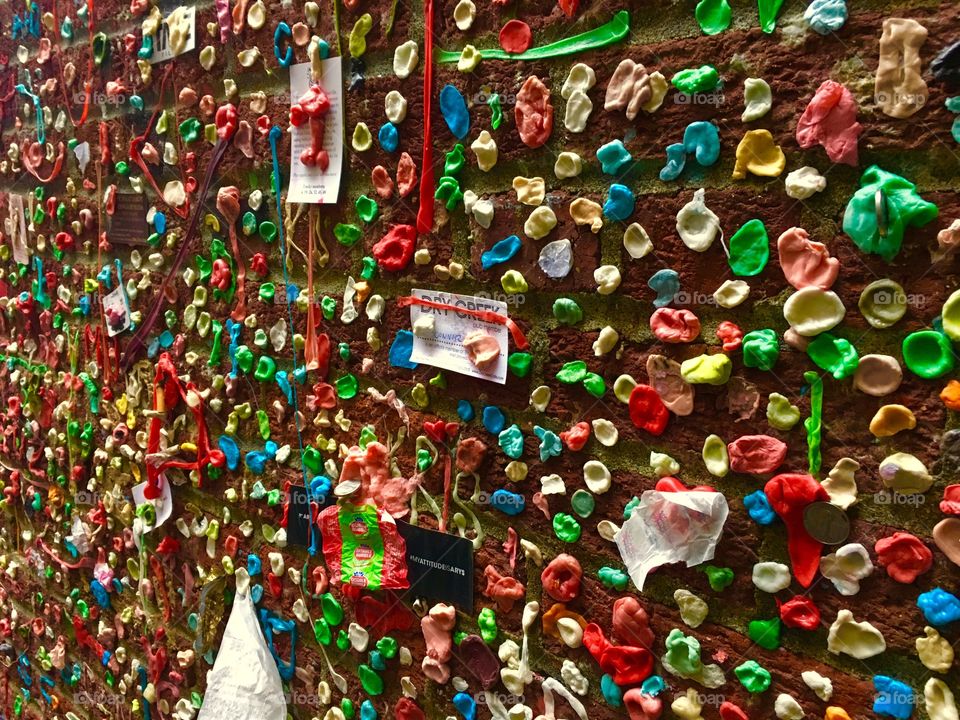 Gum Wall, Pike Place Market