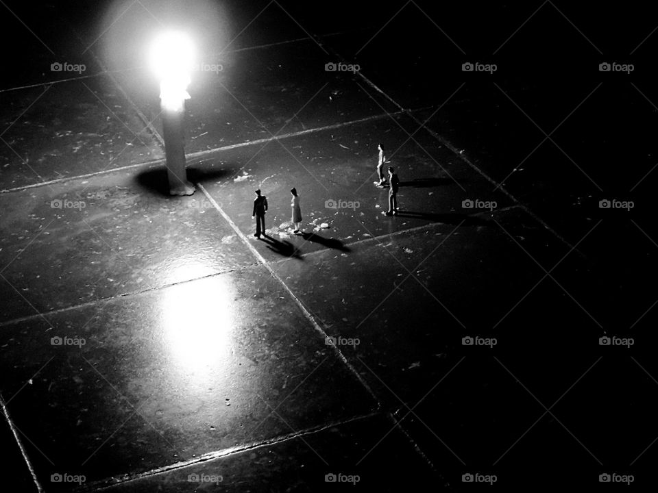 The world of Liliput, candle light