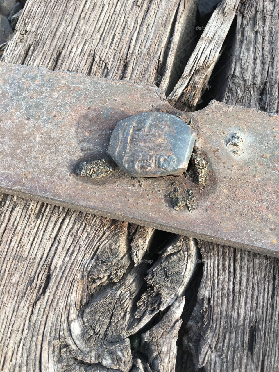 Train tracks bolt