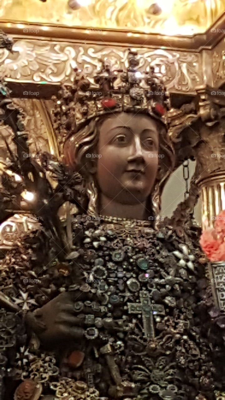 Sant'Agata patrona di Catania (Sicily)